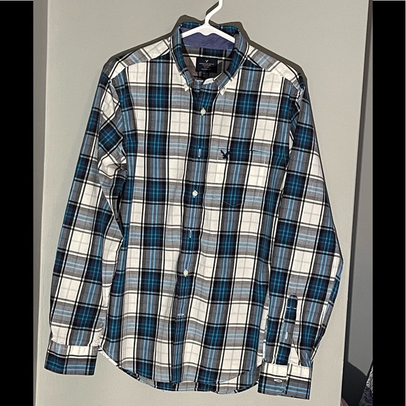 Other - AE Outfitters Med blue & white